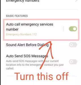 Disable Emergency Call from Power Button in All Android Phones