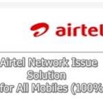 how to fix airtel network issue