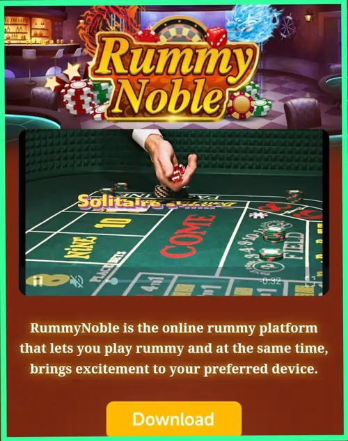 Rummy noble app dashboard