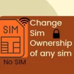 How to change sim ownership of any sim