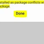 fix App Not Installed as Package Conflicts with An Existing Package