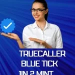 get blue tick on truecaller