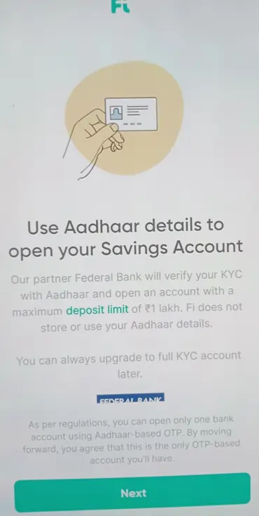 fill Aadhaar  number for kyc