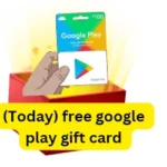 Get free google play gift card free today